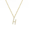 THE ICED OUT REDA LETTER NECKLACE