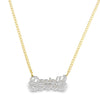 THE CLASSIC ORNATE HEART NAMEPLATE NECKLACE