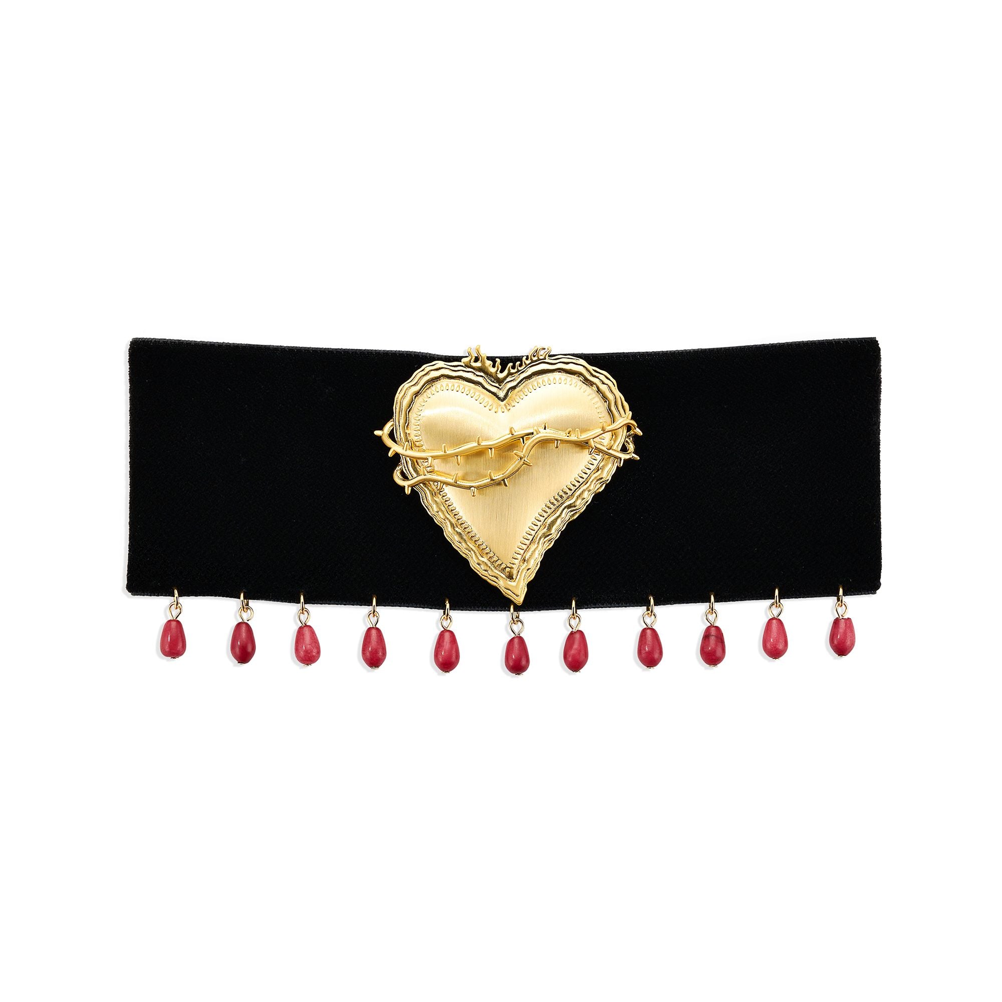 Extra Wide Black Vegan Suede Choker – Jewel Cult