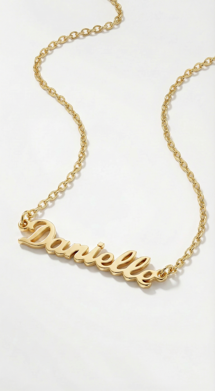 The Nameplate Necklace