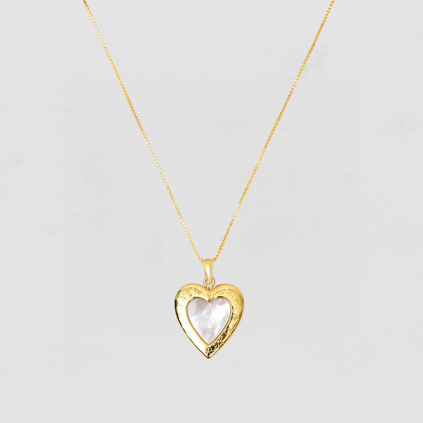 The Pearl Heart Photo Locket Necklace for Cherished Memories