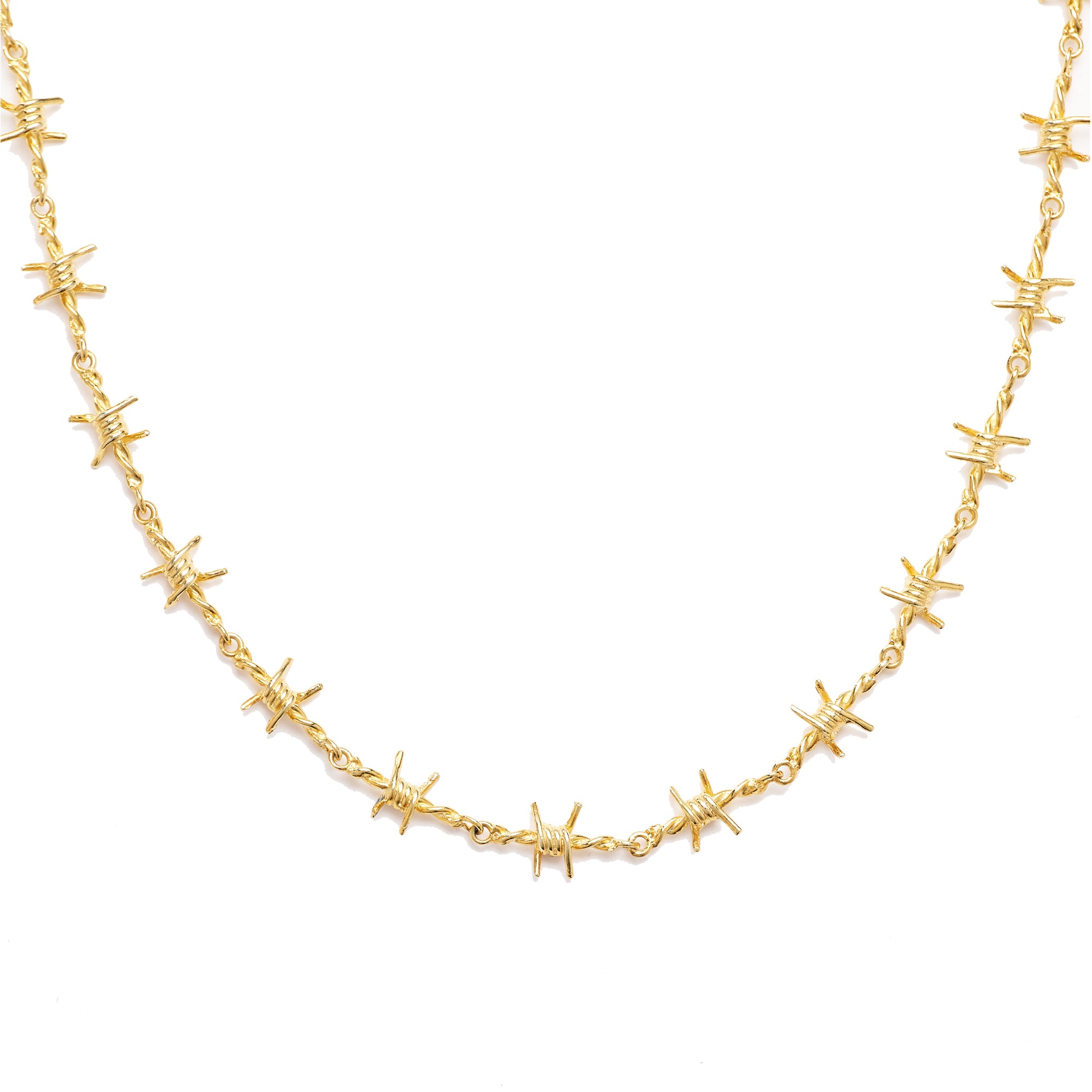 kort shampoo Devise Barbed Wire Choker Necklace - The M Jewelers