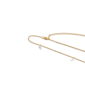 gold plated back waist chain