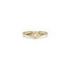 THE DAINTY PEARL HEART HEIRLOOM RING