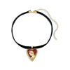 virgin mary velvet choker