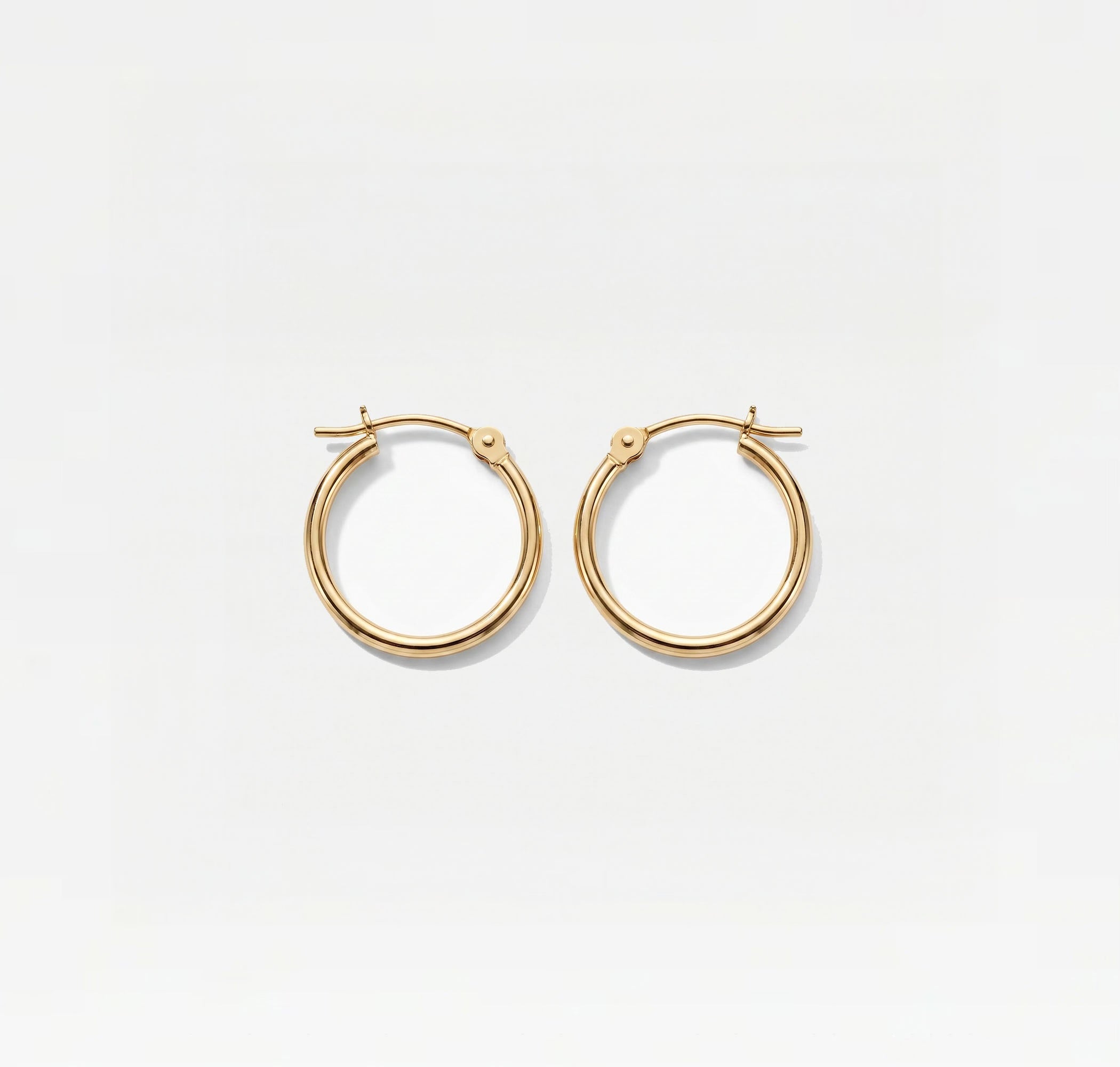 Hoop Essentials THE 14KT 0.50” ESSENTIAL HOOPS – The M Jewelers