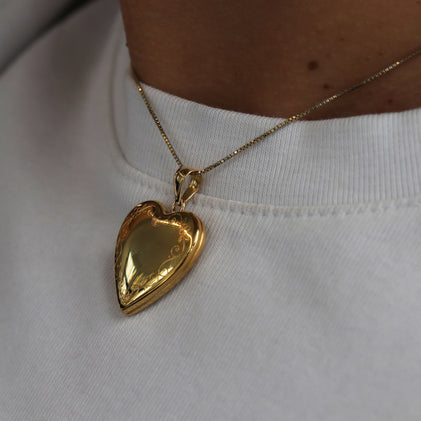 The Floral Heart Photo Locket
