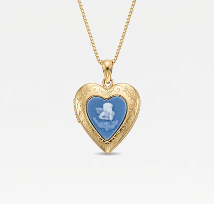 The Blue Angel Photo Locket