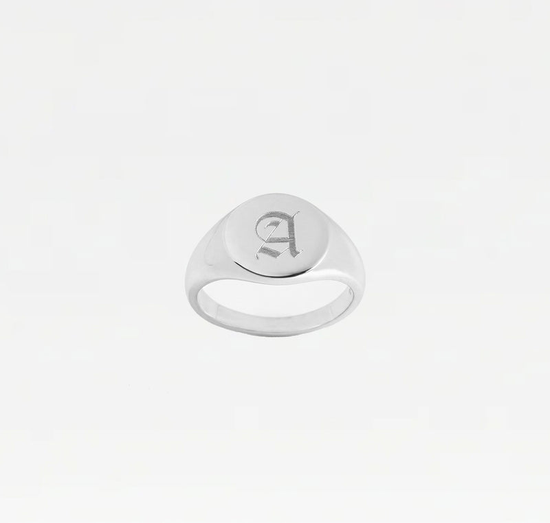 The Signature Old English Signet Ring