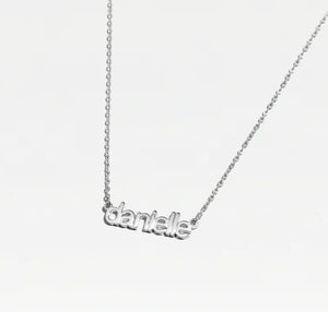 The Block Nameplate Lowercase