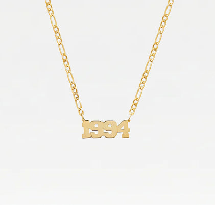 The Year Nameplate Necklace