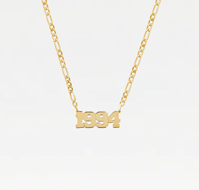The Year Nameplate Necklace