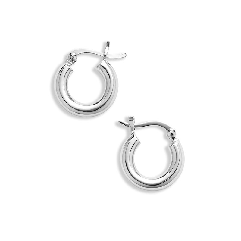 THE SMALL RAVELLO HOOPS
