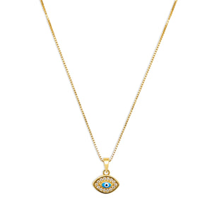 THE SINGLE EVIL EYE NECKLACE