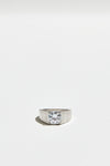 The Rouge Cz Signet Ring