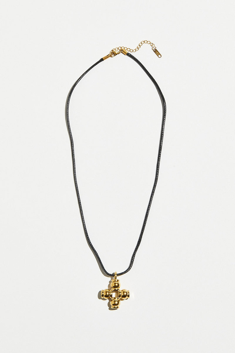 THE PALMA CROSS NECKLACE
