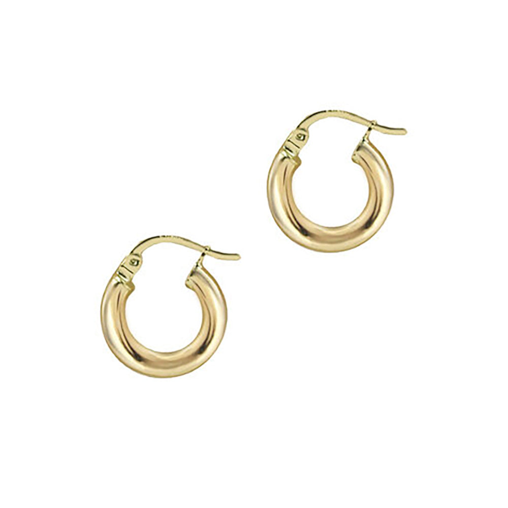 THE 14KT GOLD SMALL RAVELLO HOOPS – The M Jewelers