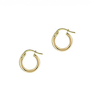 THE 14KT GOLD SMALL HOOPS