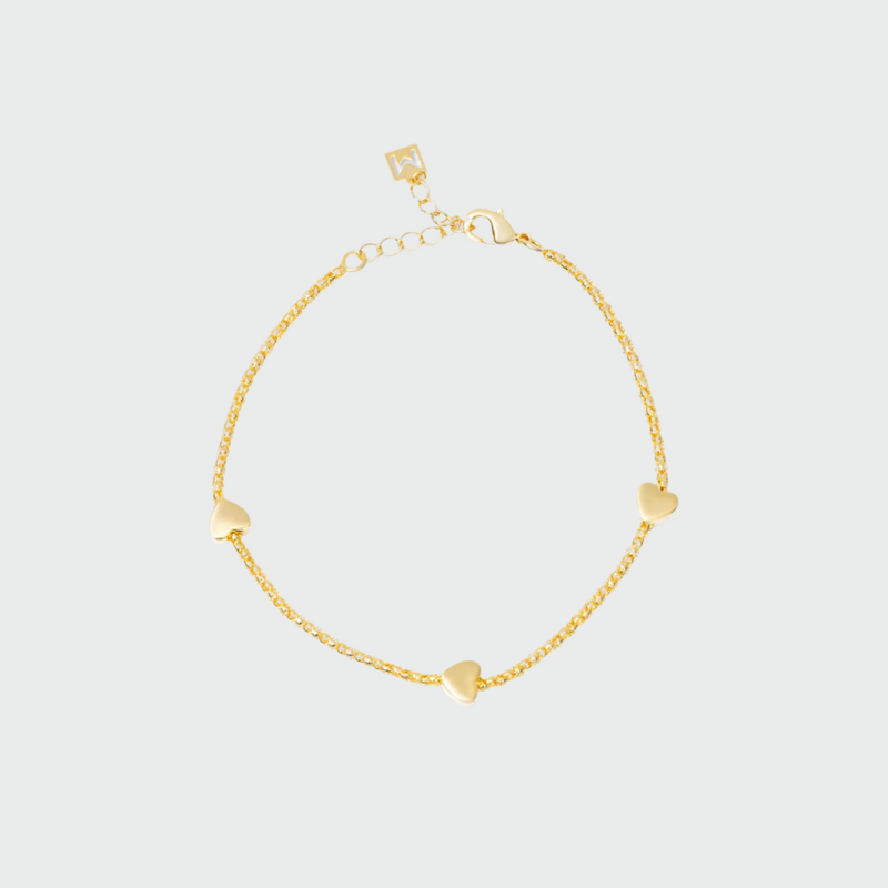 The 3 Heart Box Bracelet