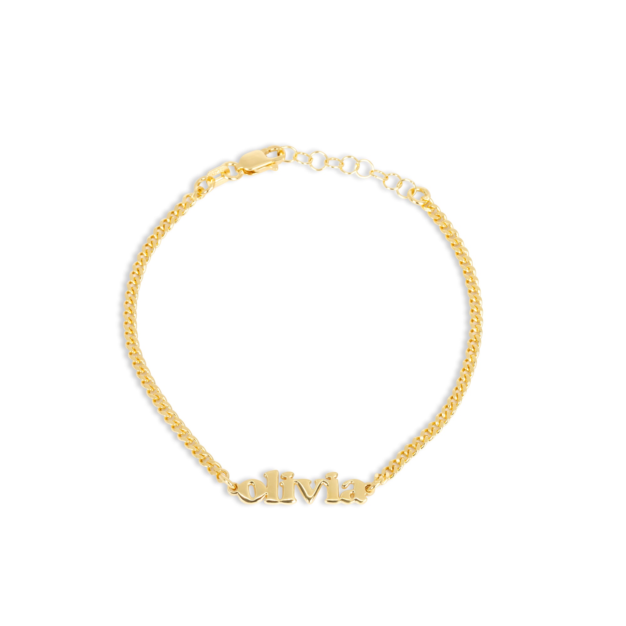 THE CUBAN LINK NAME BRACELET – The M Jewelers