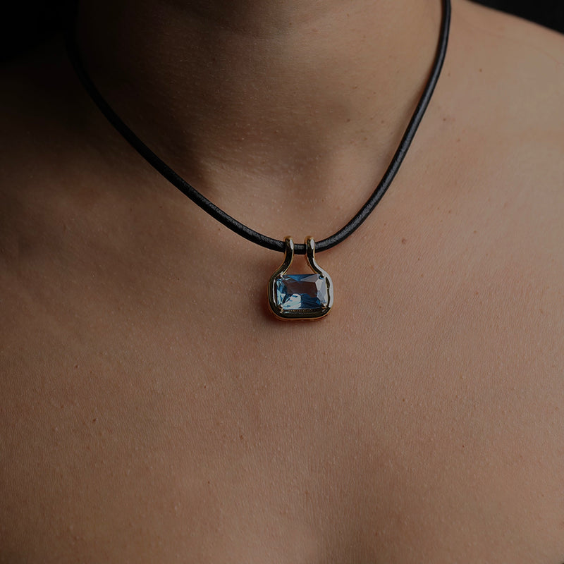 THE ALI GEM PENDANT NECKLACE
