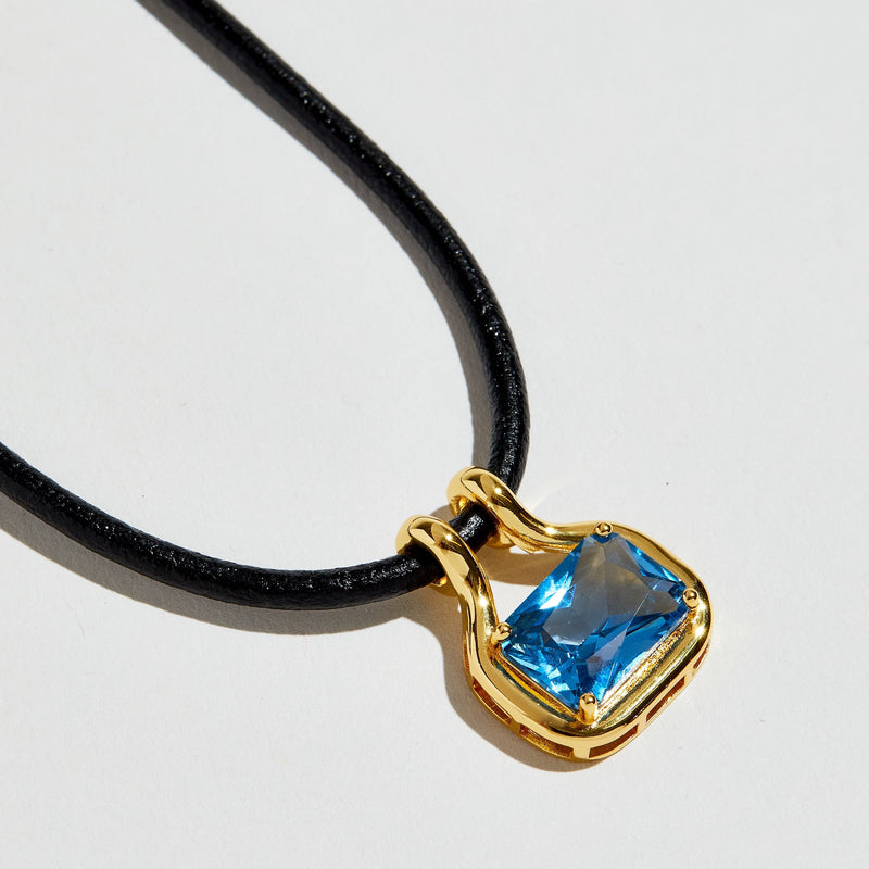 THE ALI GEM PENDANT NECKLACE
