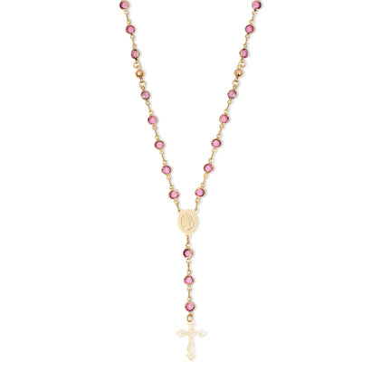 THE MARI ROSARY NECKLACE