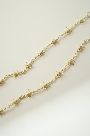 The Barb Wire Choker Danielle Guizio X The M Jewelers
