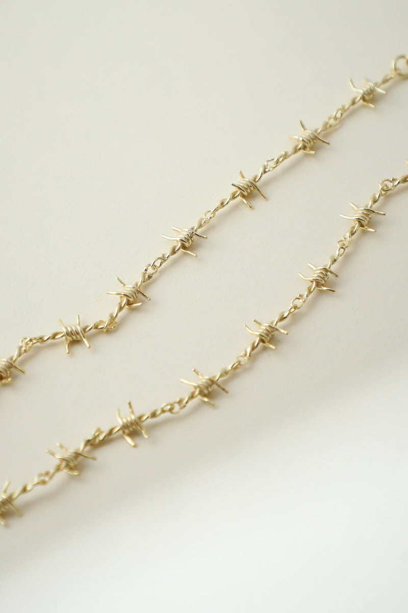 The Barb Wire Choker Danielle Guizio X The M Jewelers