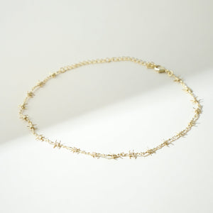 The Barb Wire Choker Danielle Guizio X The M Jewelers