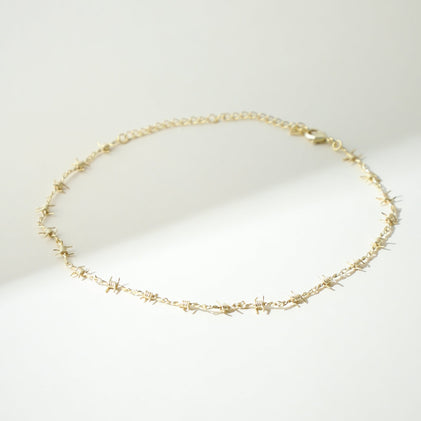 The Barb Wire Choker Danielle Guizio X The M Jewelers