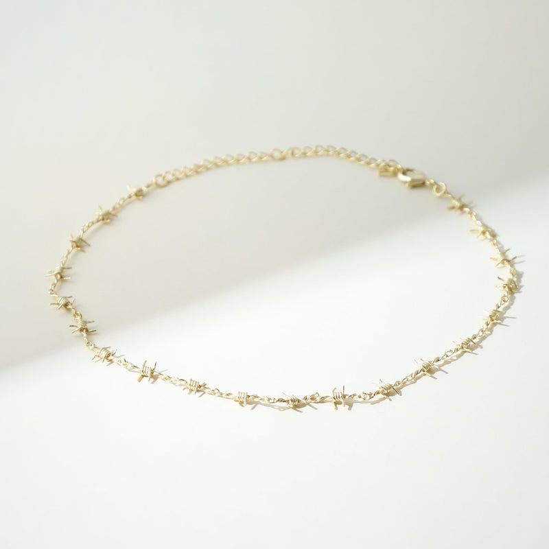 The Barb Wire Choker Danielle Guizio X The M Jewelers