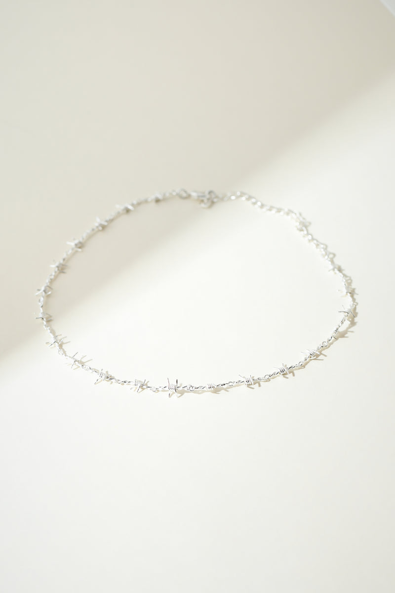 The Barb Wire Choker Danielle Guizio X The M Jewelers