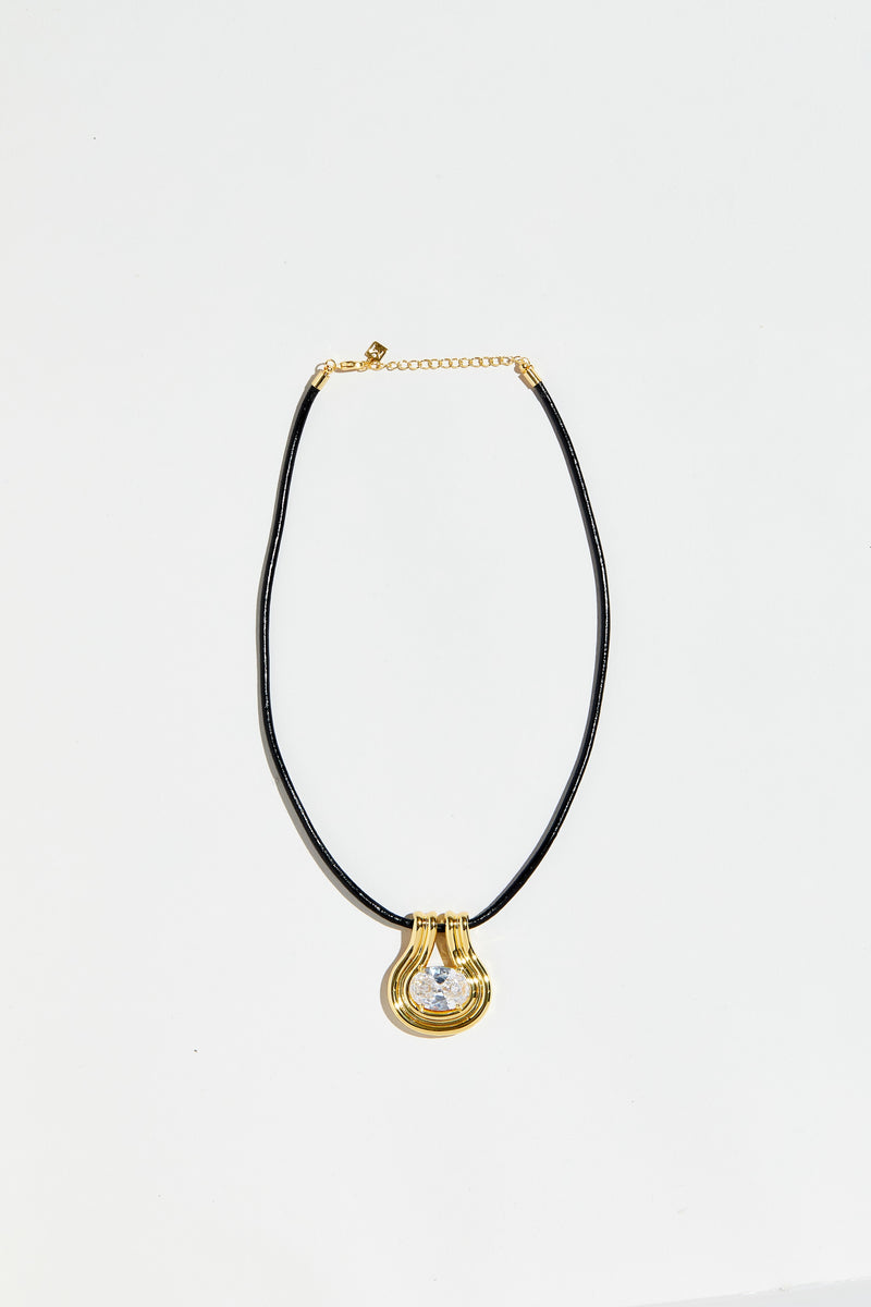 THE BIBI GEM PENDANT NECKLACE