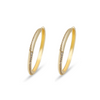 THE PAVE JULIA HOOP EARRINGS