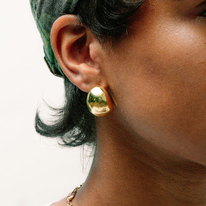 THE PUFFY BUBBLE EARRING STUD