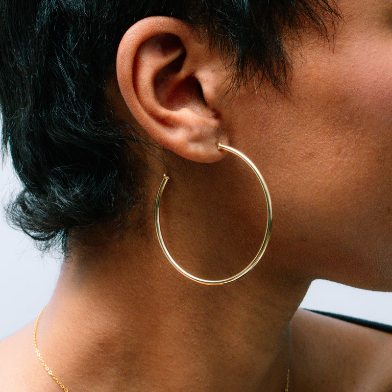 The Everyday Gold Hoops