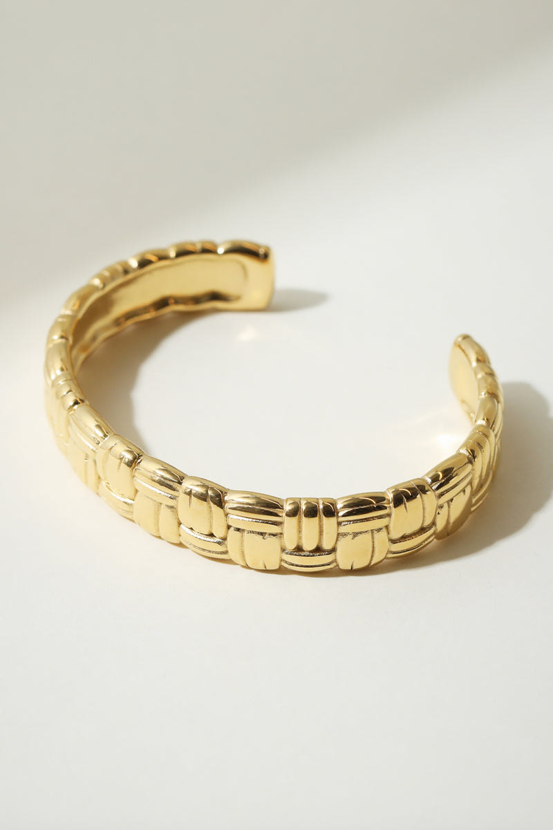 The Bold Weave Cuff