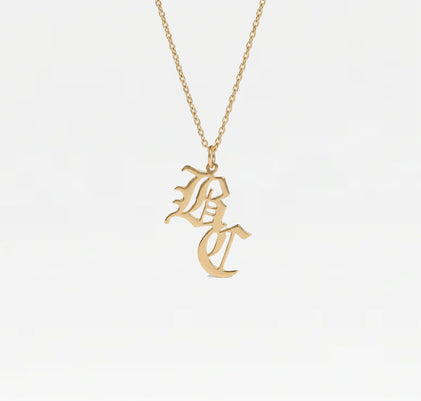 The Double Old English Pendant