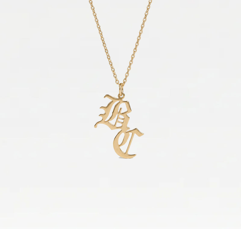 The Double Old English Pendant