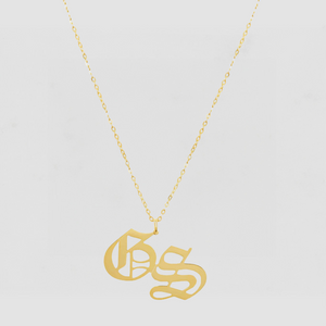 The Double Old English Pendant