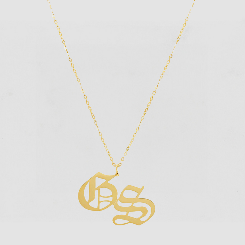 The Double Old English Pendant