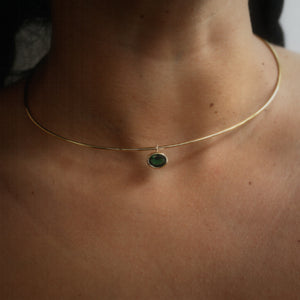 THE OVAL PENDANT CHOKER