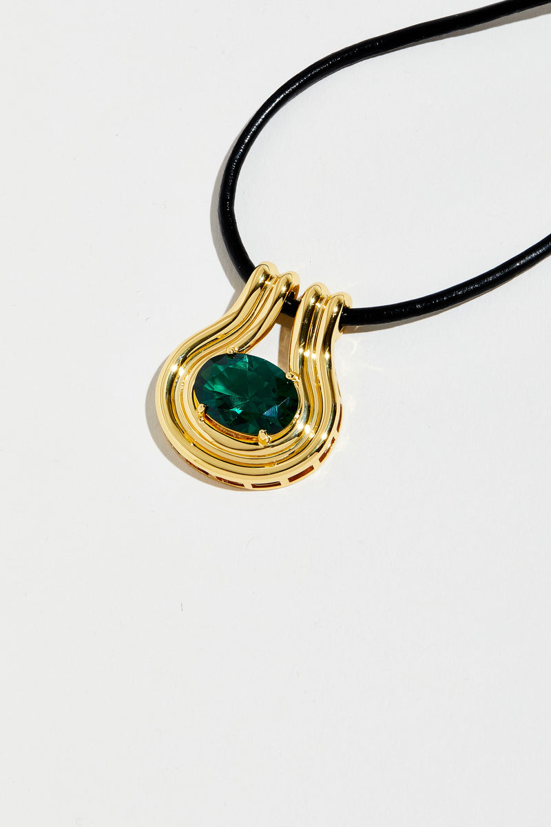 THE ETRA GEM PENDANT NECKLACE