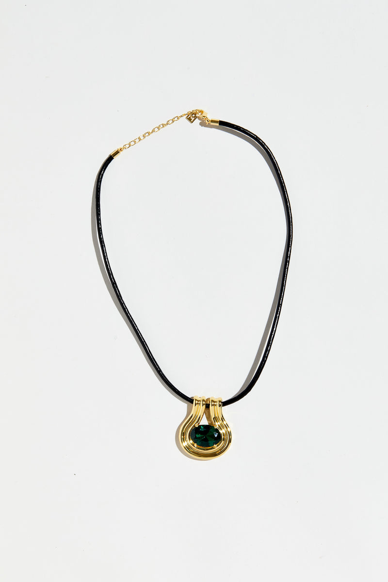 THE ETRA GEM PENDANT NECKLACE