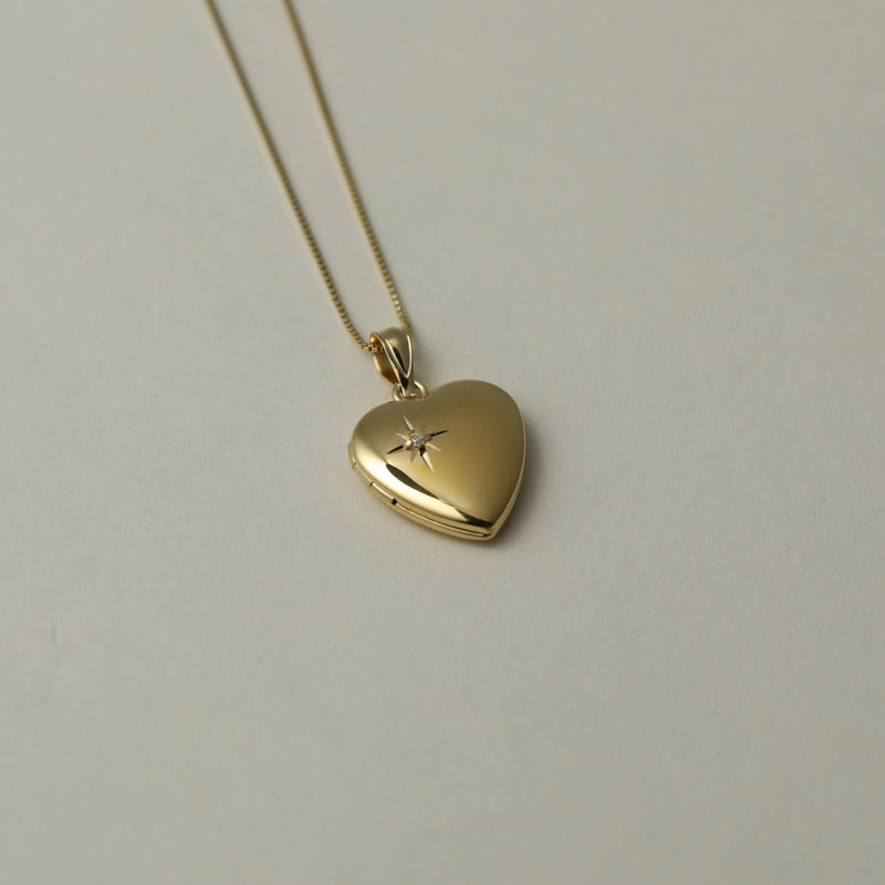The Single Stone Photo Locket