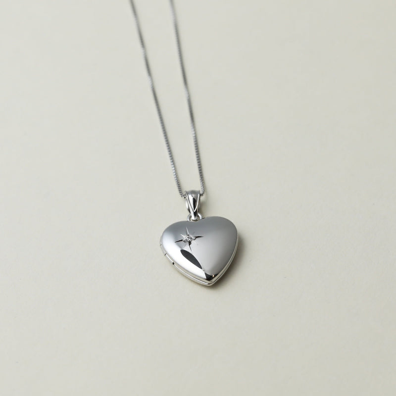 The Single Stone Photo Locket