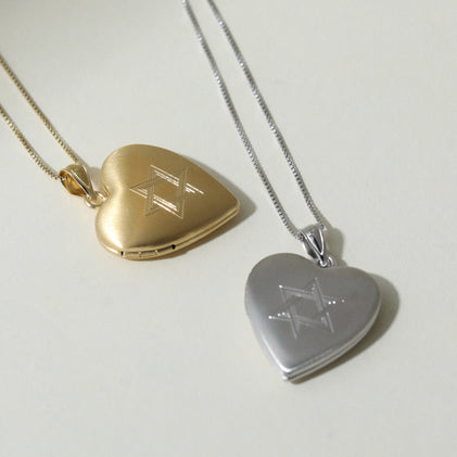 The Star of David II Photo Locket