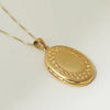 The Large Oval Photo Locket