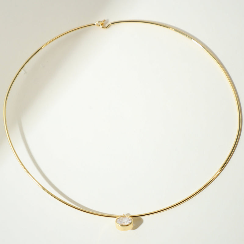 THE OVAL PENDANT CHOKER